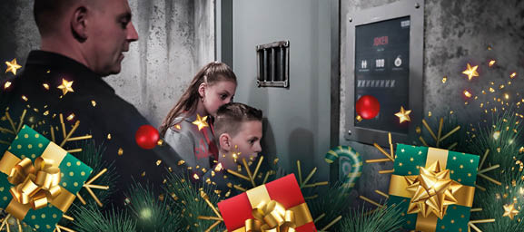 Kerst Prison bowl, Food & drankarrangement